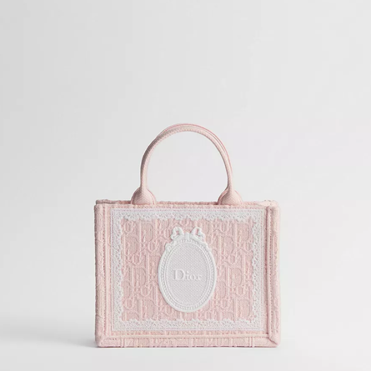 디올 여성 아무르 북 토트 미니 스트랩 백 - Dior Womens Book Tote Strap Mini Bag-핑크