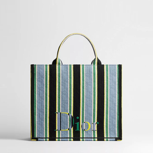 디올 남성 리비에라 북 토트 스트랩 미디엄 백 - Dior Womens Book Tote Medium bag with strap-블루 그린