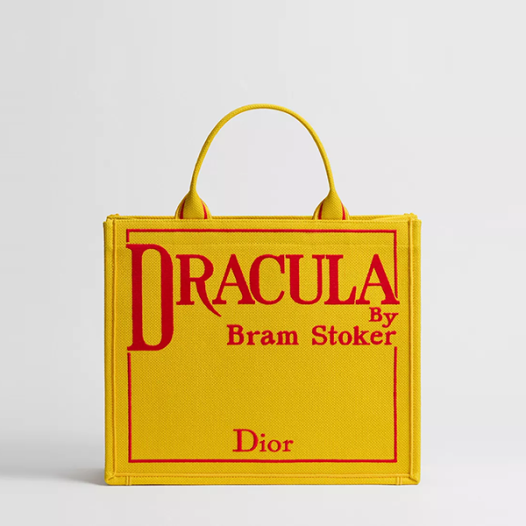 디올 남성 북 토트 스트랩 미디엄 백 - Dior Womens Book Tote Medium bag with strap-옐로우