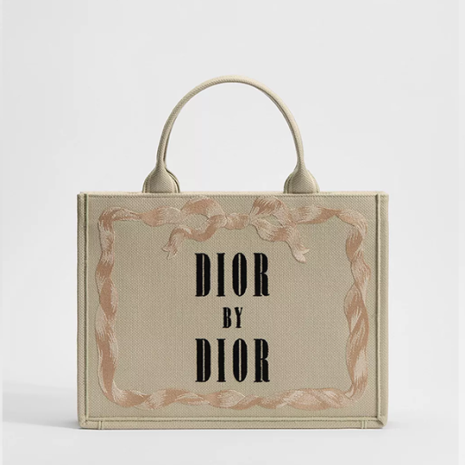 디올 여성 북 토트 스트랩 미디엄 백 - Dior Womens Book Tote Medium bag with strap-베이지
