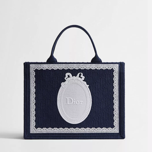 디올 여성 아무르 북 토트 스트랩 미디엄 백 - Dior Womens Book Tote Medium bag with strap-블랙