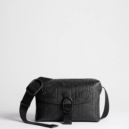 디올 남성 제트 지퍼 스트랩 백 - Dior Jet Zipped Strap Bag-블랙