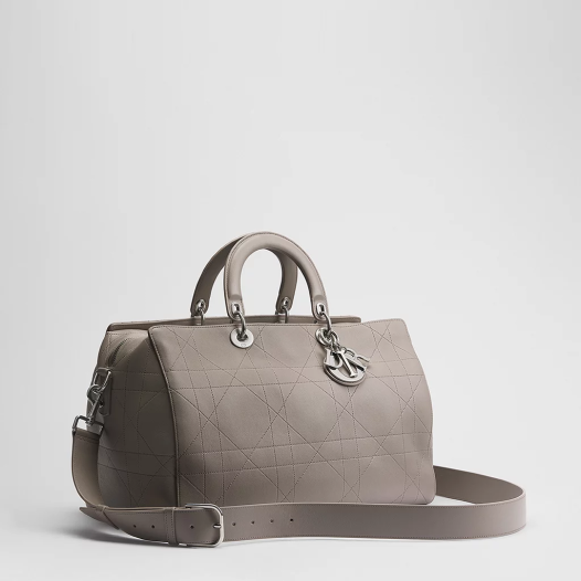디올 남성 그랑빌 백 라지 - Dior Granville Large Bag-트리아농 그레이