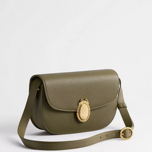 디올 여성 메달리옹 플랩 백 미디엄 - Dior Médaillon Flap Bag Medium-카키