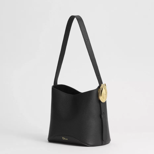 디올 여성 메달리옹 버킷 백 스몰 - Dior Médaillon bucket bag Small-블랙