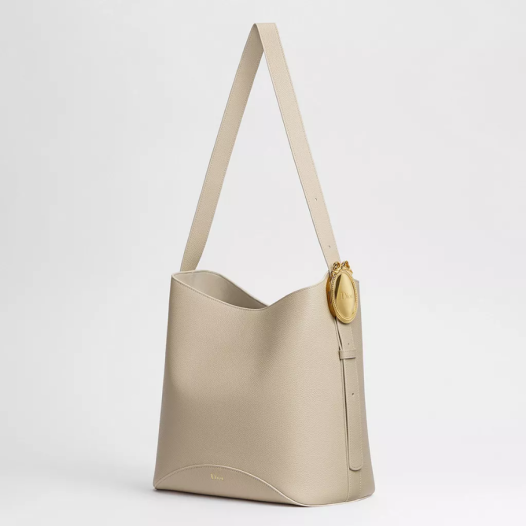 디올 여성 메달리옹 버킷 백 미디엄 - Dior Médaillon bucket bag Medium-크림