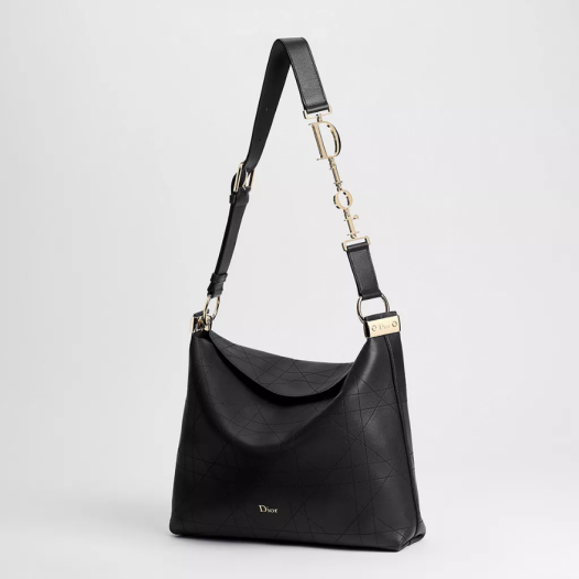 디올 여성 디올리 백 미디엄 - Dior Medium Diorly Bag-블랙