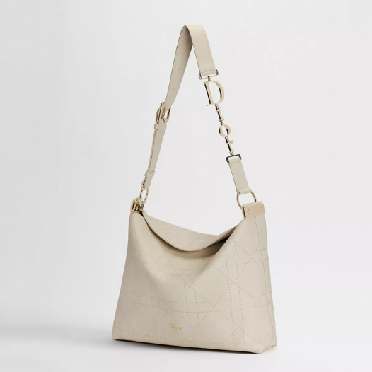 디올 여성 디올리 백 미디엄 - Dior Medium Diorly Bag-크림