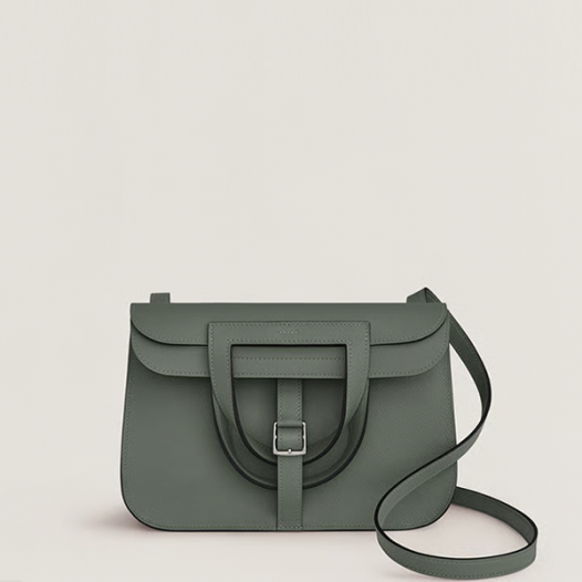 에르메스 여성 할잔 25 백 에버컬러 Vert Amande - Hermes Womens Halzan 25 Bag-Vert Amande