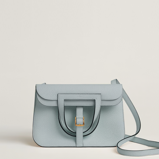 에르메스 여성 할잔 25 백 클래망스 Bleu Pâle - Hermes Womens Halzan 25 Bag-Bleu Pâle