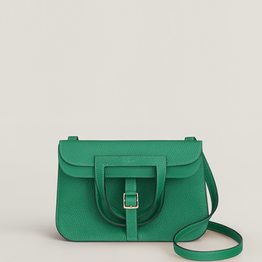 에르메스 여성 할잔 25 백 클래망스 Vert Vertigo - Hermes Womens Halzan 25 Bag-Vert Vertigo