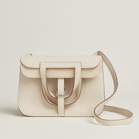 ★에르메스 여성 할잔 25 백 클래망스 Craie - Hermes Womens Halzan 25 Bag-Craie