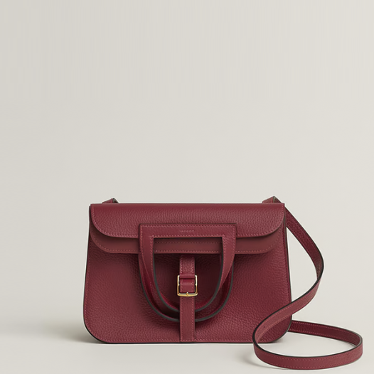 에르메스 여성 할잔 25 백 클래망스 버건디 - Hermes Womens Halzan 25 Bag-버건디