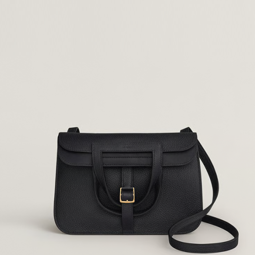 에르메스 여성 할잔 25 백 클래망스 블랙 - Hermes Womens Halzan 25 Bag-블랙