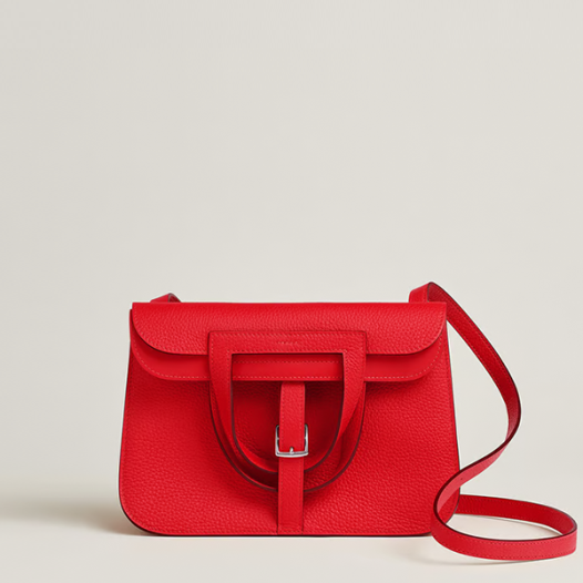에르메스 여성 할잔 25 백 클래망스 캔디 애플 레드 - Hermes Womens Halzan 25 Bag-캔디 애플 레드
