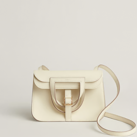 에르메스 여성 할잔 미니 22 백 스위프트 Nata - Hermes Womens Halzan Mini Bag-Nata