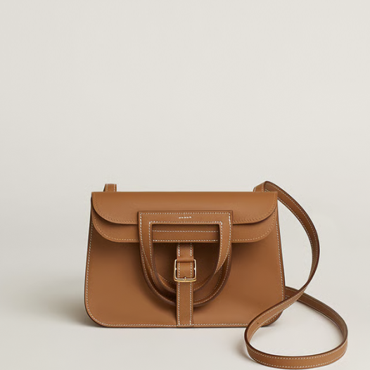 에르메스 여성 할잔 미니 22 백 스위프트 골드 - Hermes Womens Halzan Mini Bag-골드