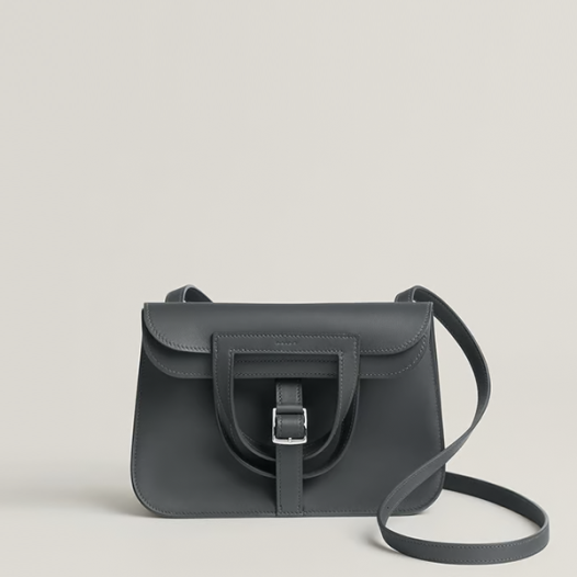 에르메스 여성 할잔 미니 22 백 스위프트 그리 미스티 - Hermes Womens Halzan Mini Bag-그리 미스티