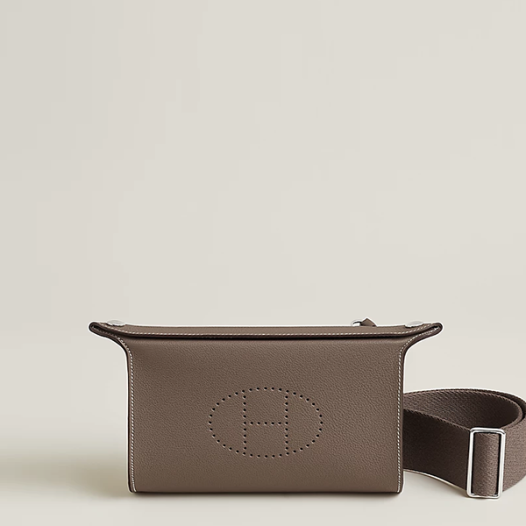 에르메스 남성 비드포쉬 벨트 백 토고 에토프 - Hermès Videpoches bag-에토프