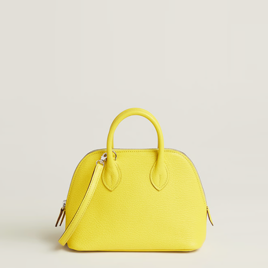에르메스 여성 볼리드 1923 미니 백 고트스킨 옐로우 - Hermès Womens Bolide 1923 Mini Bag-옐로우