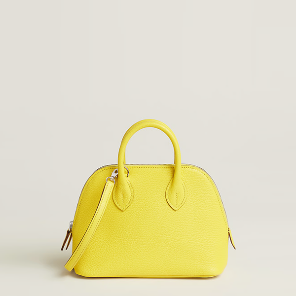 에르메스 여성 볼리드 1923 미니 백 고트스킨 옐로우 - Hermès Womens Bolide 1923 Mini Bag-옐로우