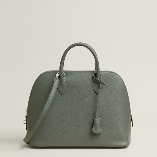 에르메스 여성 볼리드 1923-30 백 앱송 Vert Amande - Hermès Womens Bolide 1923-30 Bag-Vert Amande