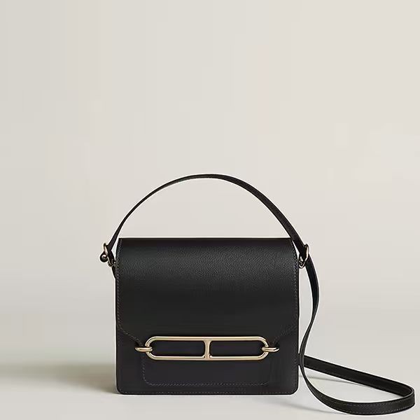 ★에르메스 여성 룰리스 미니백 에버컬러 블랙 - Hermes Womens Roulis mini bag-블랙