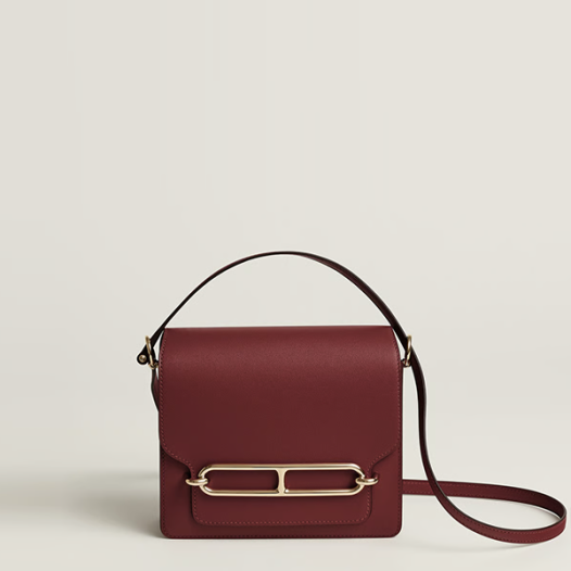 에르메스 여성 룰리스 미니백 스위프트 Rouge H - Hermes Womens Roulis mini bag-Rouge H