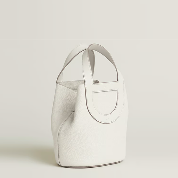 ★매장판 에르메스 여성 인 더 루프 18 백 클래망스 화이트 - Hermès Womens In-the-Loop 18 bag-화이트