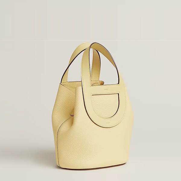 매장판 에르메스 여성 인 더 루프 18 백 클래망스 바닐라 - Hermès Womens In-the-Loop 18 bag-바닐라