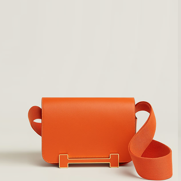 매장판 에르메스 여성 게타 백 에버컬러 Feu - Hermes Womens Geta Bag-Feu